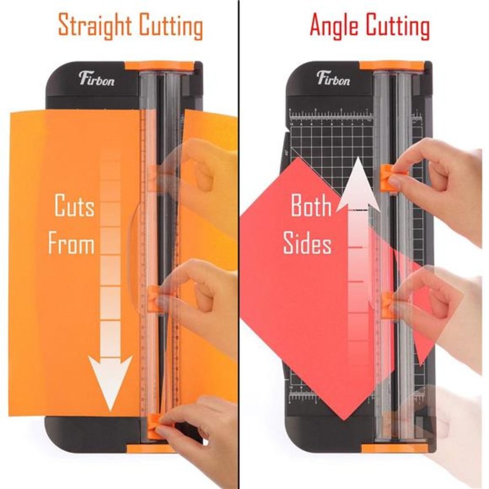 A4 Paper Cutter 12 Inch Titanium Paper Trimmer Scrapbooking Tool with Side Ruler - Picture 7 of 7